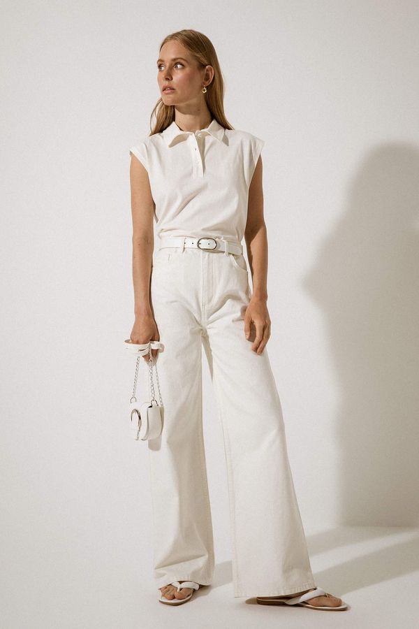 DEFACTO DEFACTO High Waisted Culotte Trousers