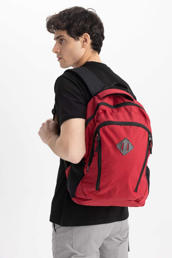 DEFACTO DEFACTO Men Self-Healing Water-Repellent Fabric Backpack