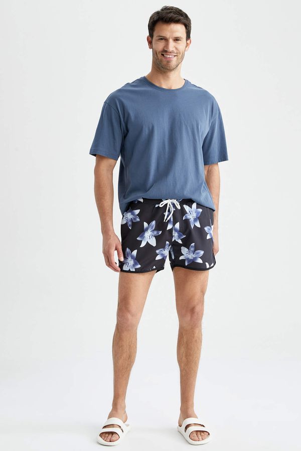 DEFACTO DEFACTO Patterned Extra Short Swimming Shorts