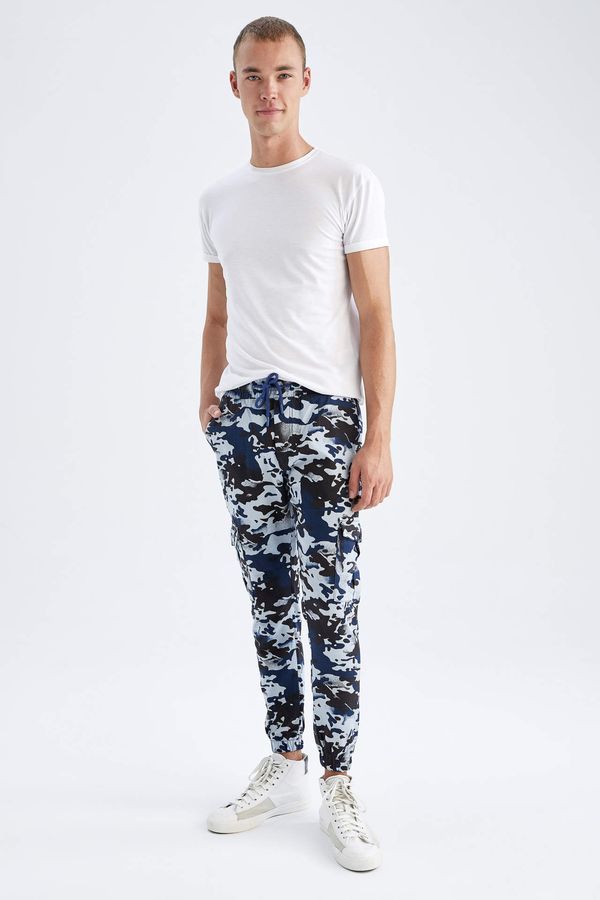 DEFACTO DEFACTO Regular Fit Camouflage Patterned Trousers