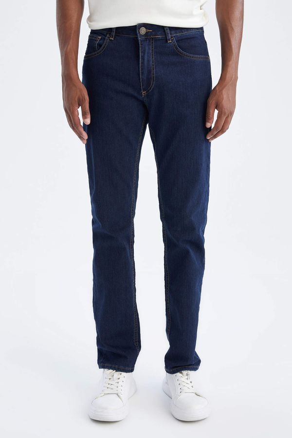 DEFACTO DEFACTO Regular Fit Straight Ankle Jeans