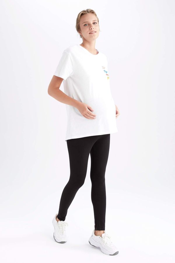 DEFACTO DEFACTO Skinny Fit Knitted Maternity Bottoms
