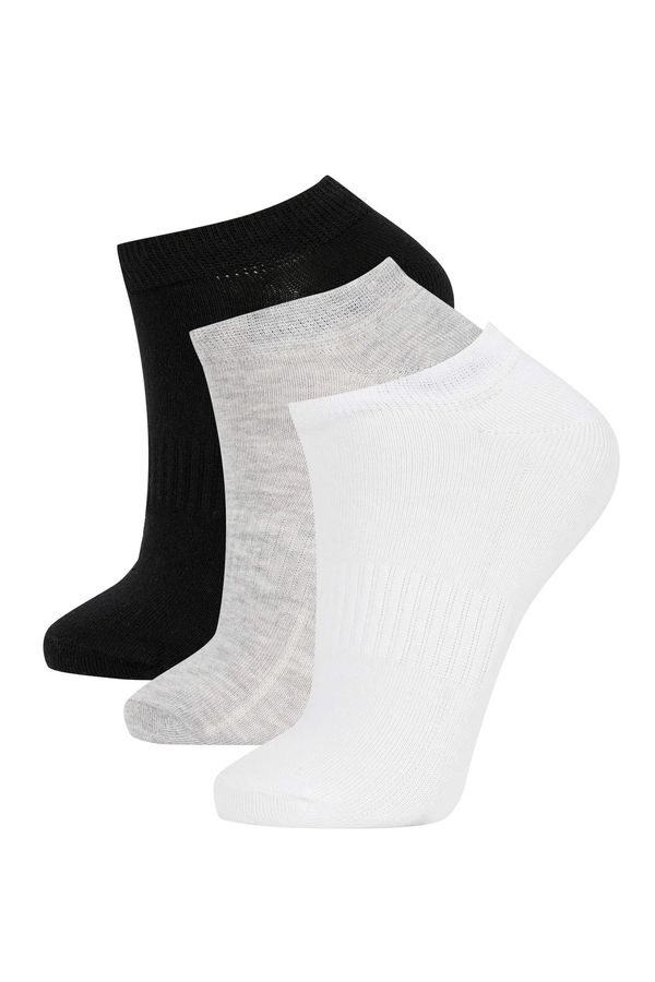 DEFACTO Men Defacto Fit 3 Pack Cotton Short Sports Socks