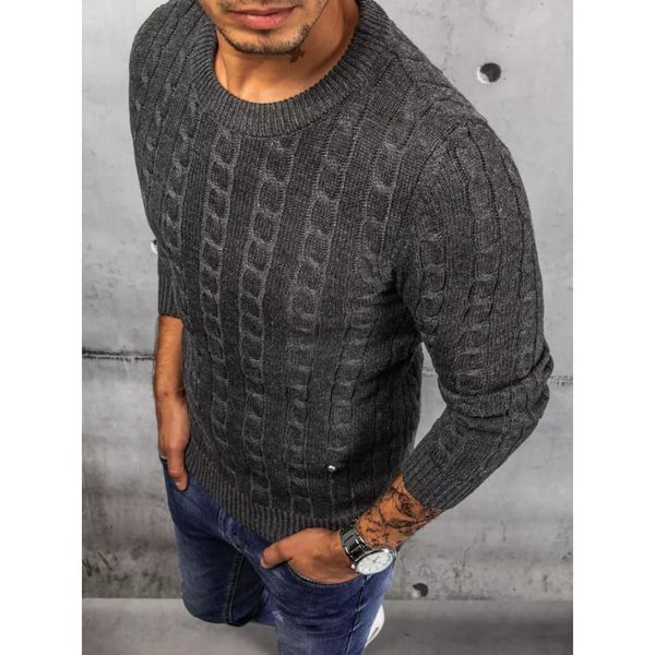 DStreet Dark gray men's sweater Dstreet WX1877
