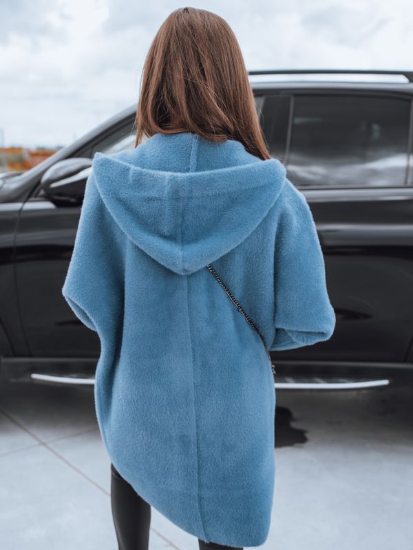 DStreet Lady's coat ala alpaca RITA blue Dstreet
