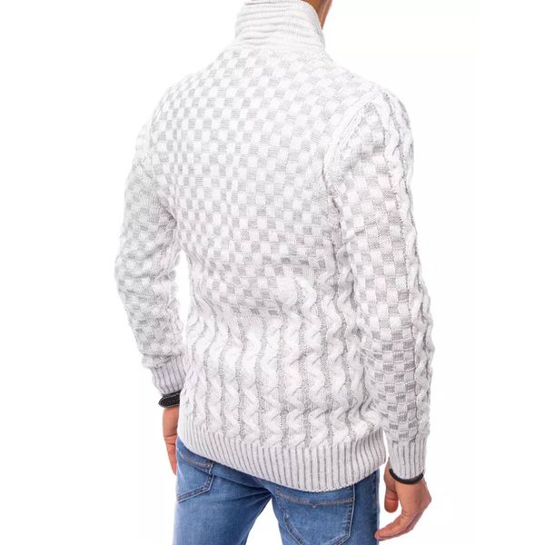 DStreet Light gray men's sweater Dstreet WX1784