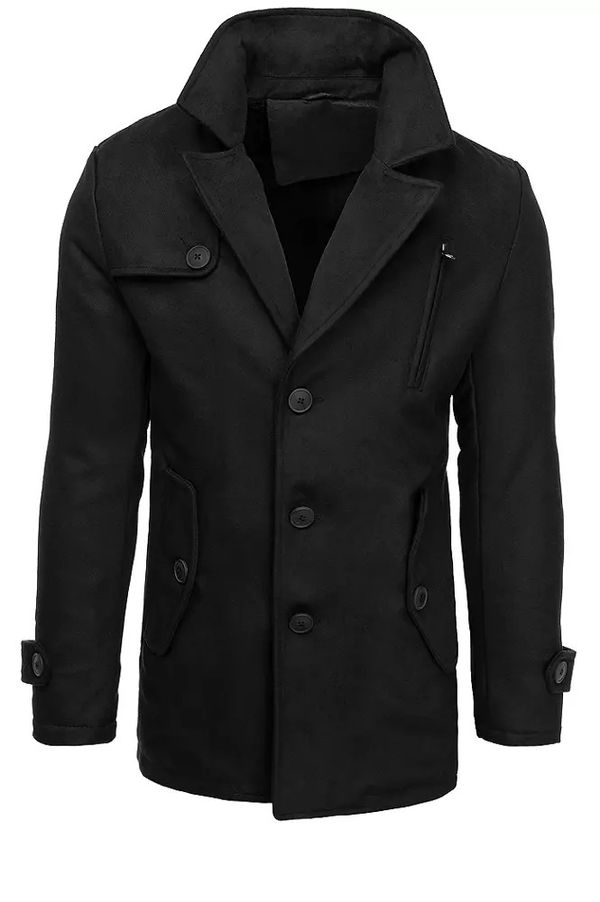DStreet Men's black coat Dstreet CX0440