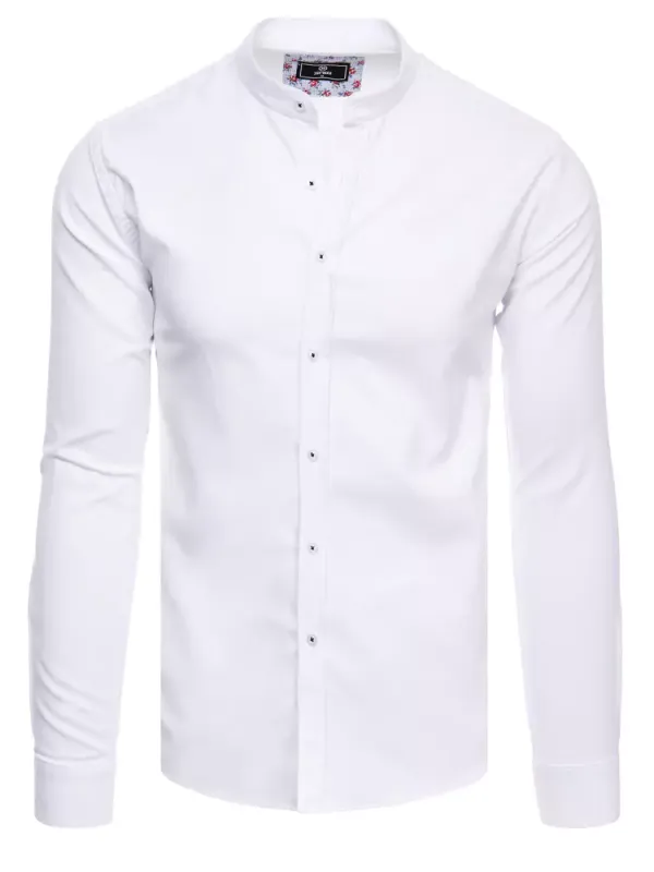 DStreet Men's elegant white shirt Dstreet DX2324