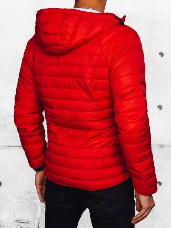 DStreet Men's Transitional Red Quilted Jacket Dstreet