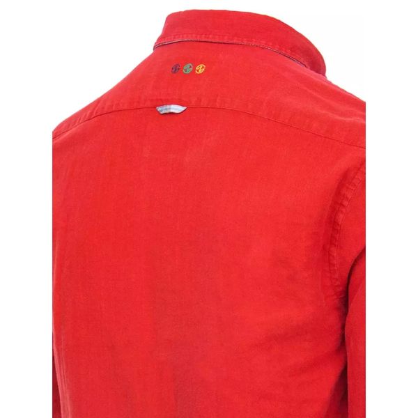DStreet Red men's shirt Dstreet DX2266