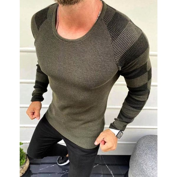 DStreet Sweter khaki w sweter w WX1637