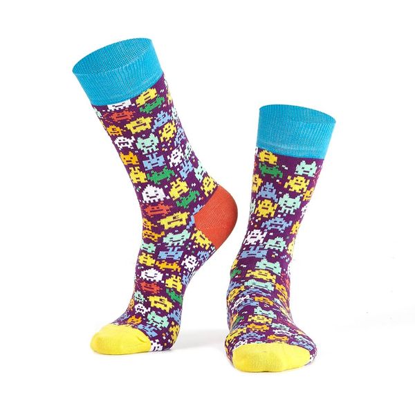 FASARDI Dámské ponožky s barevnými vzory
