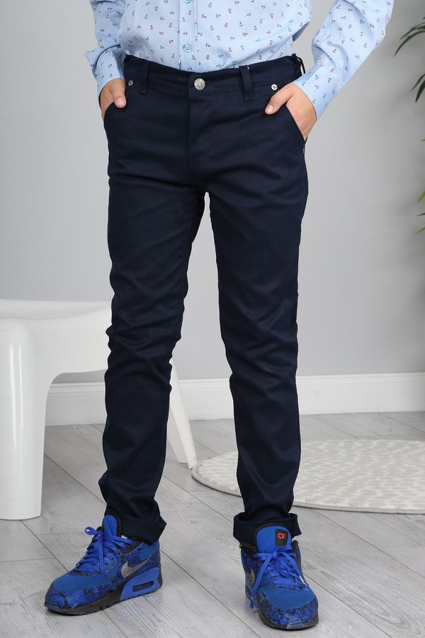FASARDI Navy trousers