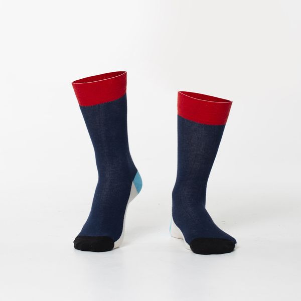 FASARDI Pánské tmavě modré ponožky
