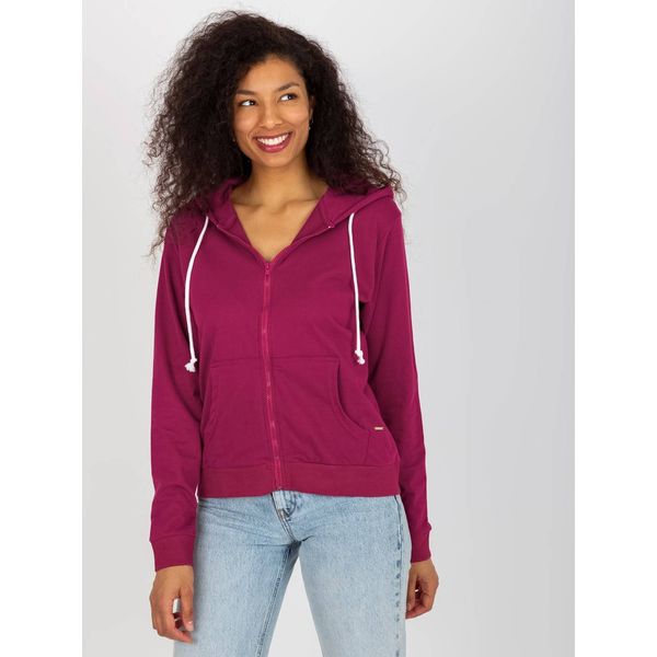 Fashionhunters Light purple hoodie from Action