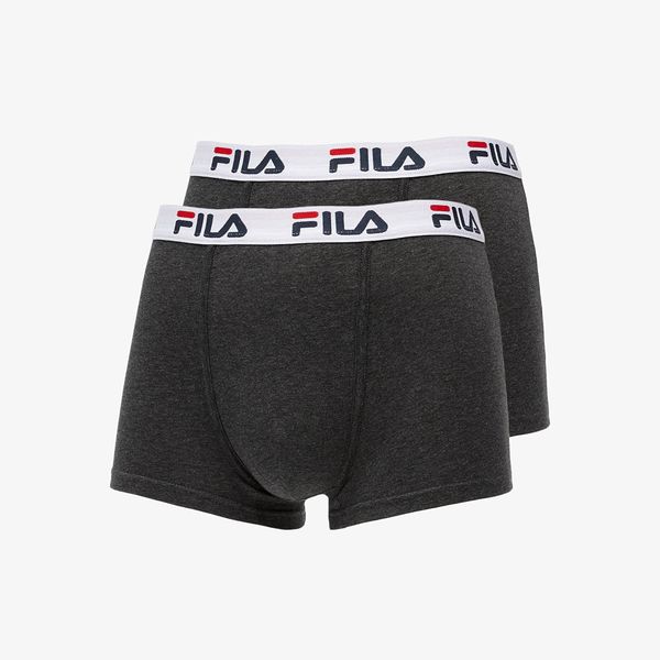Fila 2PACK men's boxers Fila grey (FU5016/2-248)