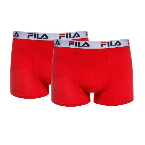Fila 2PACK men's boxers Fila red (FU5016 / 2-118)