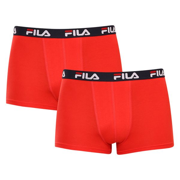 Fila 2PACK men's boxers Fila red (FU5142/2-118)