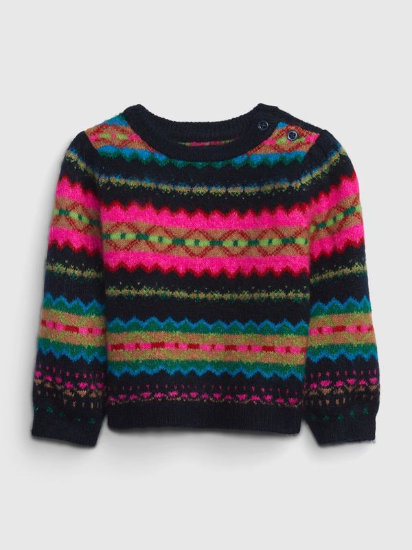 GAP GAP Children's sweater with Norwegian pattern - Girls