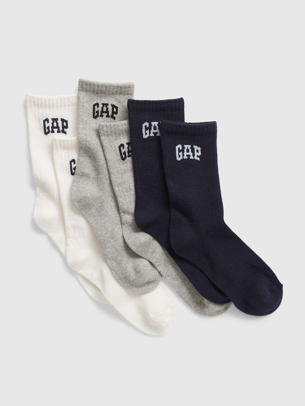 GAP GAP Kids High Socks, 3 Pairs - Boys