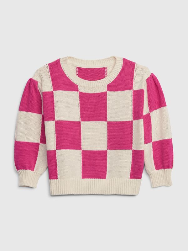 GAP GAP Kids sweater with checkerboard - Girls