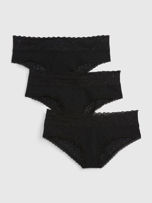 GAP GAP Lace Underpants, 3 Pieces - Women