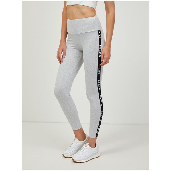 Guess Light grey brindle leggings with guess Aline - Women