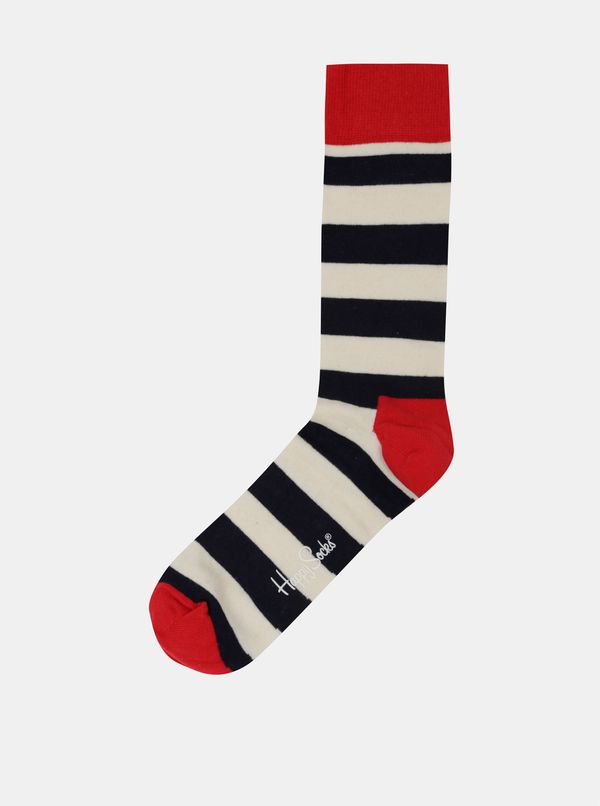 Happy Socks Striped socks in red, white and black Happy Socks Stripe