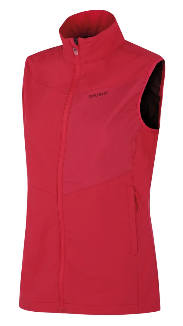 HUSKY Women's softshell vest HUSKY Salien L pink