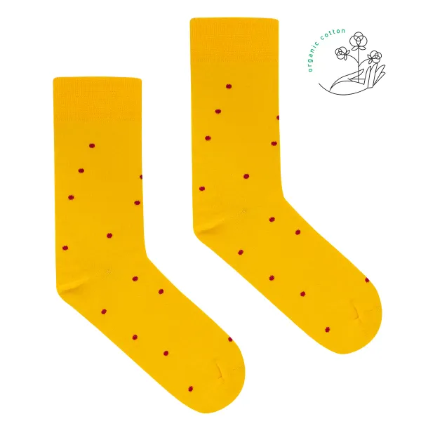 Kabak Kabak Unisex's Socks Raspberry Dots