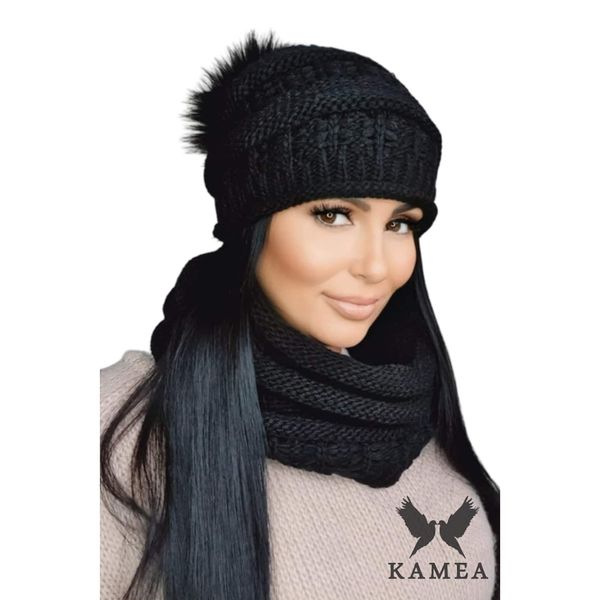 Kamea Kamea Woman's Set Hat&Chimney K.22.206.08