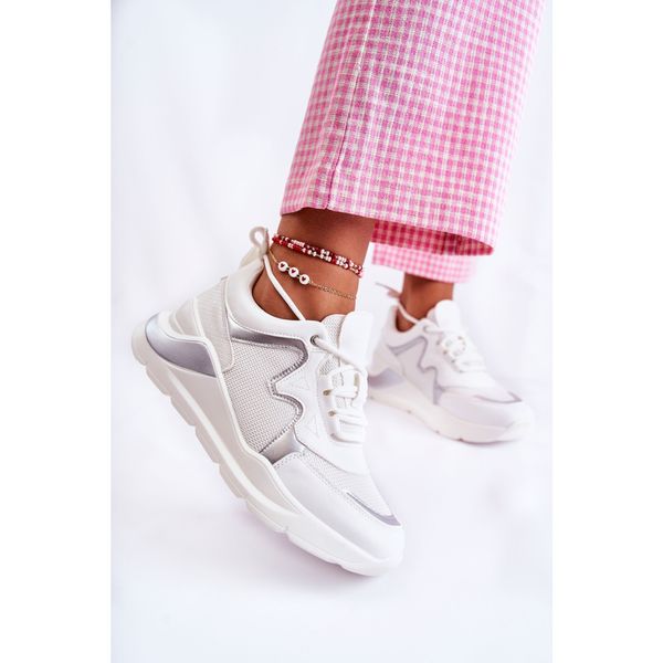 Kesi Women's Fashionable Sneakers White Allie