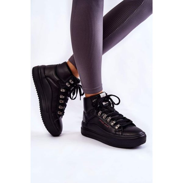 Kesi Women's High Sneakers Cross Jeans KK2R4029C Black