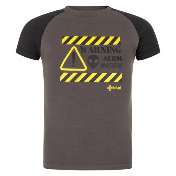 Kilpi Bawełniany t-shirt chłopięcy Salo-jb ciemnoszary - Kilpi