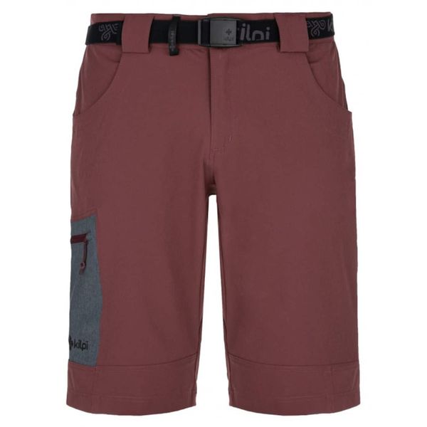 Kilpi Men's outdoor shorts Kilpi NAVIA-M DARK RED - Kilpi