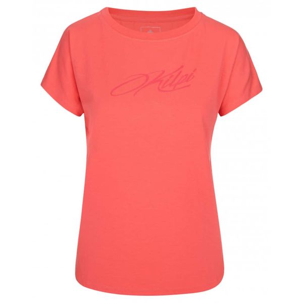 Kilpi Women's cotton T-shirt Kilpi NELLIM-W PINK
