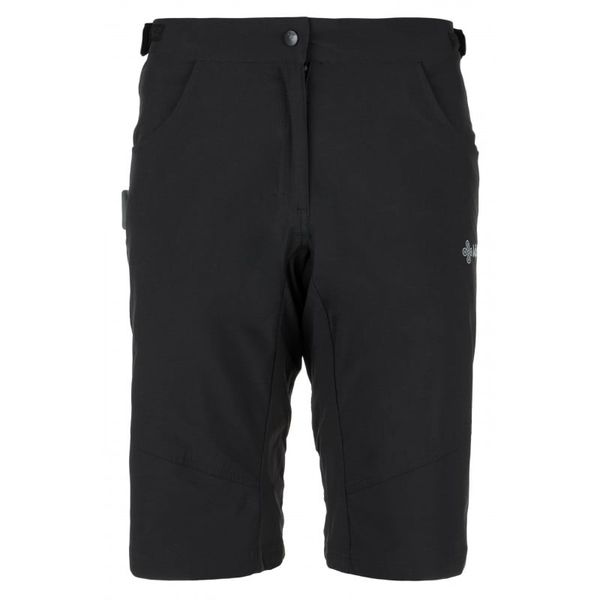 Kilpi Women's cycling shorts Kilpi TRACKEE-W black