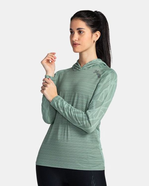 Kilpi Women's sports sweatshirt Kilpi AILEEN-W Dark green