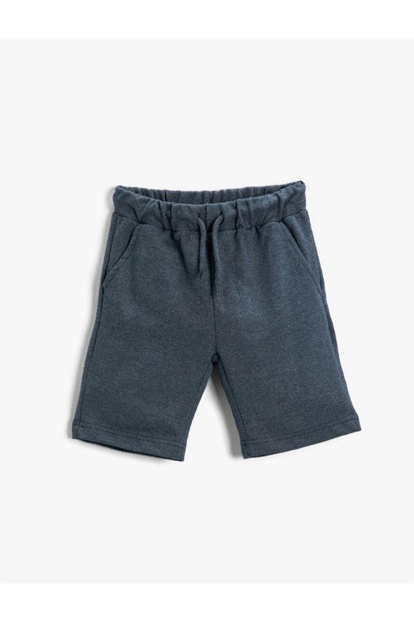 Koton Koton Basic Shorts Waist Laced Pockets