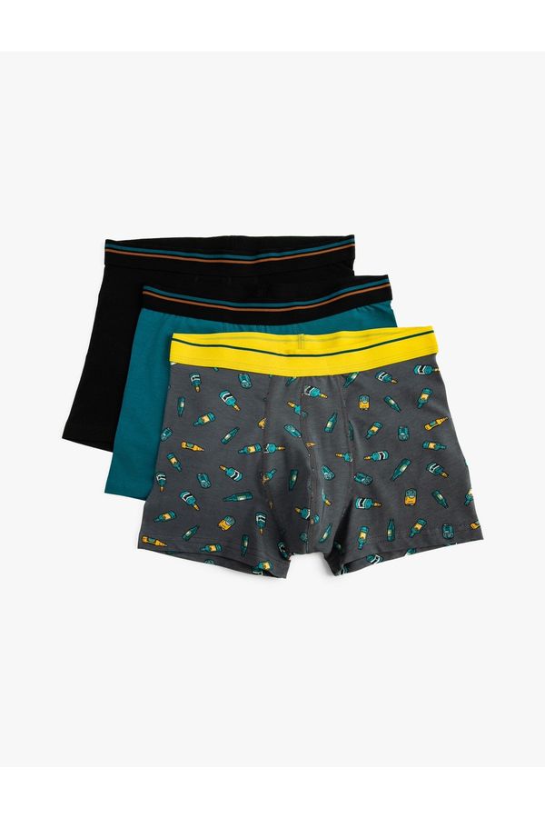 Koton Koton Boxer Shorts - Multi-color - 3 pack