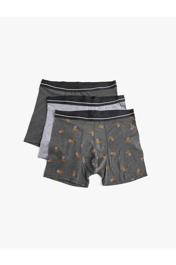 Koton Koton Boxer Shorts - Yellow - 3 pack
