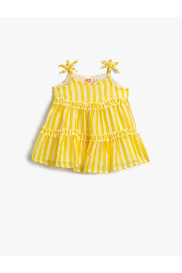 Koton Koton Dress - Yellow - Smock dress