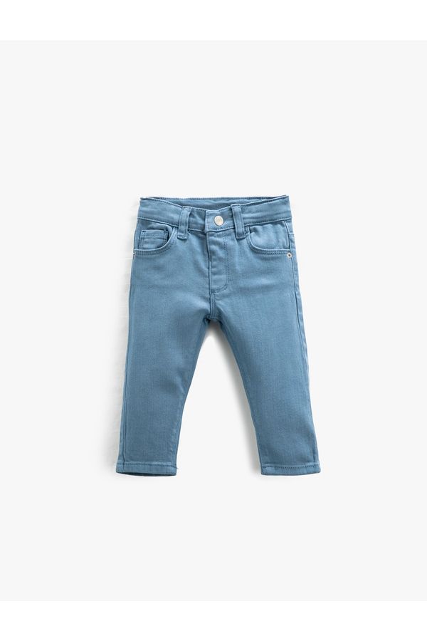 Koton Koton Jeans Slim Fit Pocket Cotton