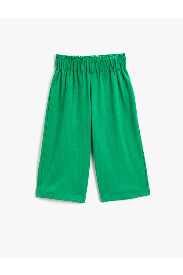 Koton Koton Pants - Green - Relaxed