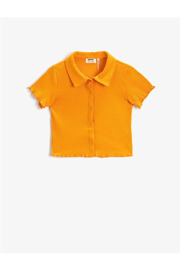 Koton Koton Polo T-shirt - Orange