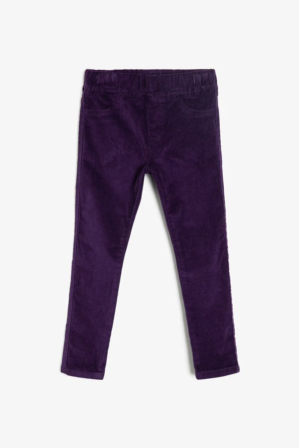 Koton Koton Purple Girls' Pants