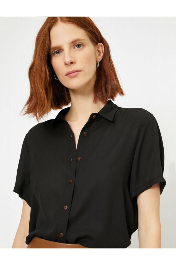 Koton Koton Shirt - Black - Regular fit