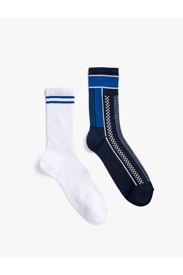 Koton Koton Socks - Navy blue - Pack 2