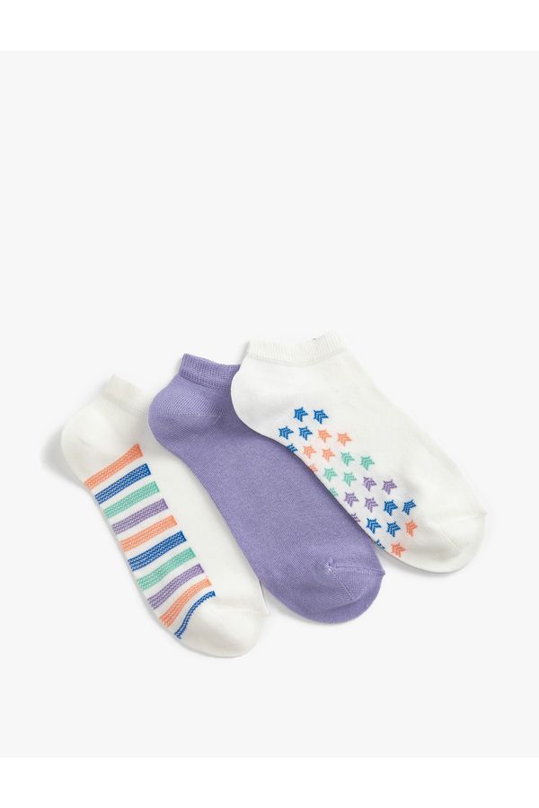 Koton Koton Socks - Purple - 3 pack
