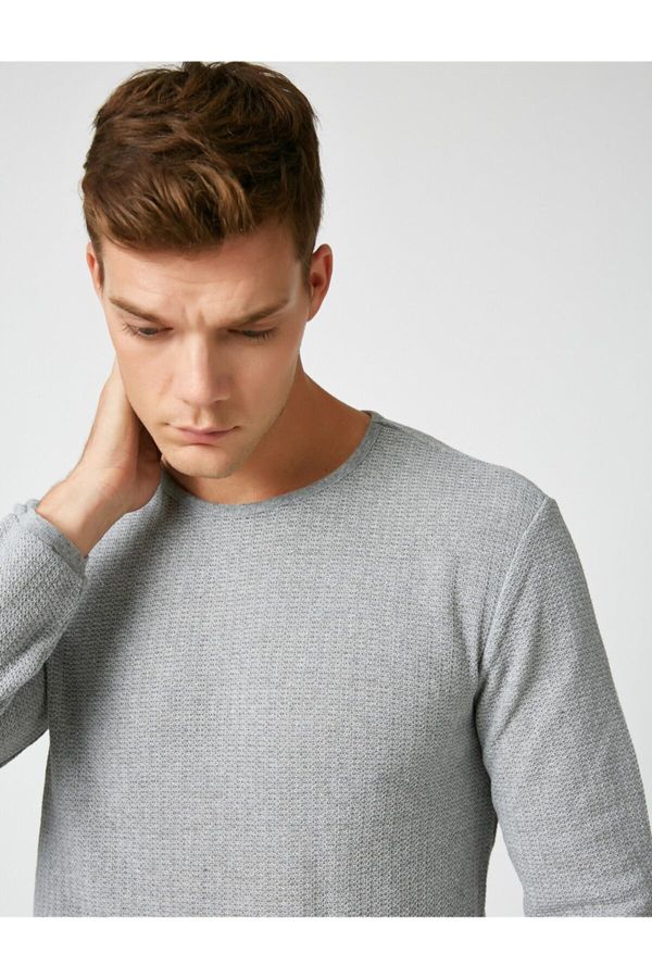 Koton Koton Sweater - Gray - Regular